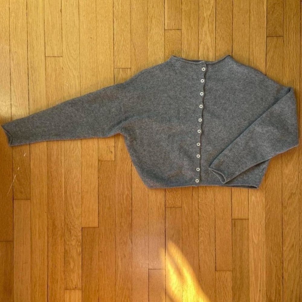 James Street Co Peri Shrunken Cardigan